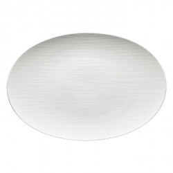 Piatto ovale Rosenthal Mesh Bianco 38 cm