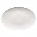 Piatto ovale Rosenthal Mesh Bianco 38 cm Piatto ovale Rosenthal Mesh Bianco 38 cm