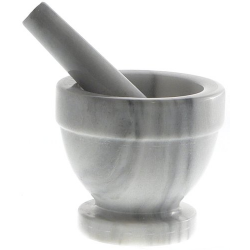 Mortaio in marmo Eva collection