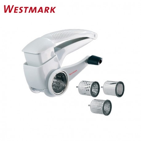 Grattugia a tamburo Westmark con 3 tamburi