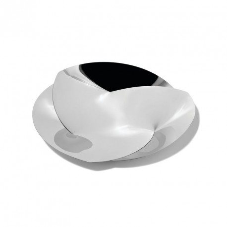 Centrotavola Alessi resonance in acciaio