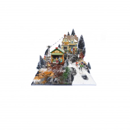 Base My Village Mini Ski Run 39 x 38 x 14 cm