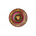 Piatto rotondo Versace Medusa rosso Piatto rotondo Versace Medusa rosso