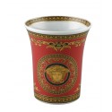 Vaso Versace Medusa rosso 18 cm Vaso Versace Medusa rosso 18 cm