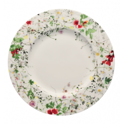 Piatto piano Rosenthal Brillance Fleurs Sauvages cm 23