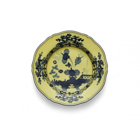 Piatto piano dessert Richard Ginori Oriente Italiano Citrino cm 21