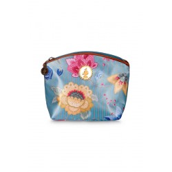 Beauty case Pip Studio Cosmetic bag Fantasy & Bloomingtales small - blue