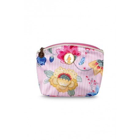 Beauty case Pip Studio Cosmetic flat pouch Fantasy & Bloomingtales small 
