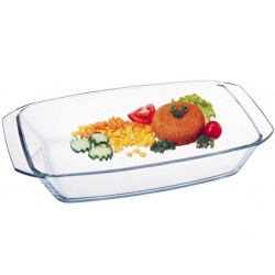 Pirofila rettangolare in pirex SIMAX 4 litri