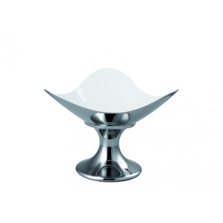 Coppa Rosenthal studio line con piede 3 ali Free Spirit Bianco