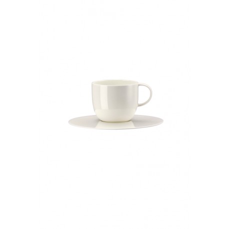 Tazza caffè con piatto Rosenthal Brillance white