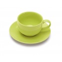 Tazza colazione con piatto colorata Giannini colours Tazza colazione con piatto colorata Giannini colours
