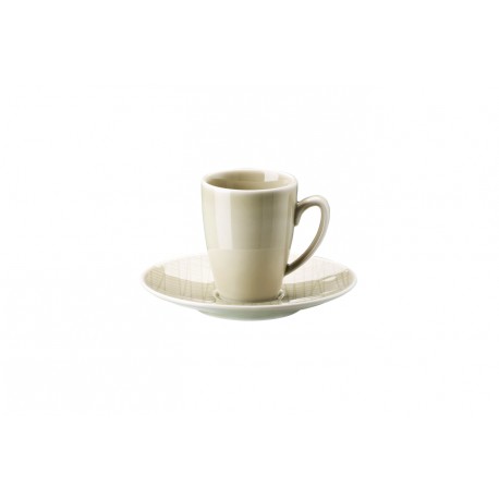 Piatto piano Rosenthal Mesh Bianco 