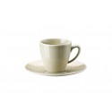 Tazza caffe' con piatto Rosenthal Mesh cream 
