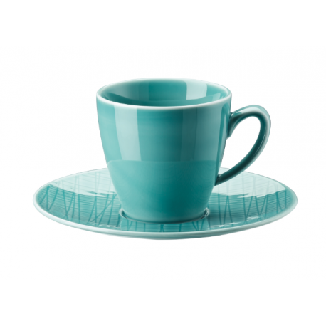 Piatto piano Rosenthal Mesh Bianco 