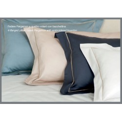 Copripiumino Mastro Raphael Pergamon matrimoniale - bianco