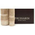 Coppia asciugamani Trussardi Ribbon - Tortora