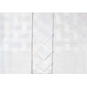 Tovaglia Piazza Pitti Firenze Intreccio 180x360 cm con 18 tovaglioli - Bianco Tovaglia Piazza Pitti Firenze Intreccio 180x360 cm con 18 tovaglioli - Bianco