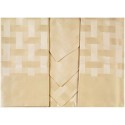 Tovaglia Piazza Pitti Firenze Intreccio 180x360 cm con 18 tovaglioli - Beige Tovaglia Piazza Pitti Firenze Intreccio 180x360 cm con 18 tovaglioli - Beige