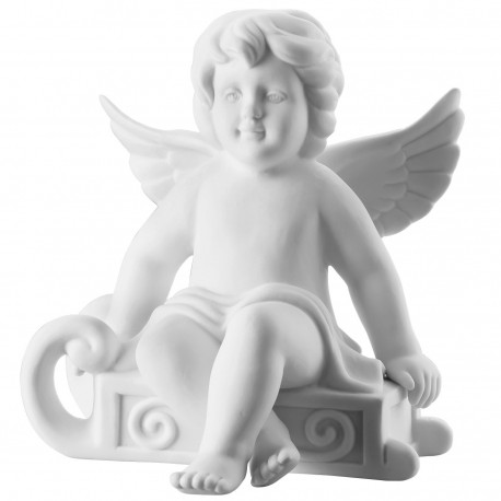 Angelo Rosenthal con slitta in porcellana 14,5 cm