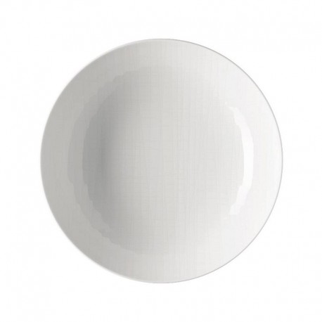 Piatto piano Rosenthal Mesh Bianco 
