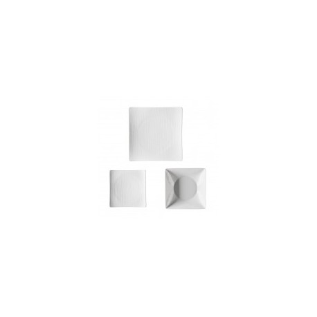 Piatto piano Rosenthal Mesh Bianco 