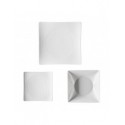 Piatto piano Rosenthal Mesh Bianco 
