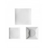 Piatto piano Rosenthal Mesh Bianco 
