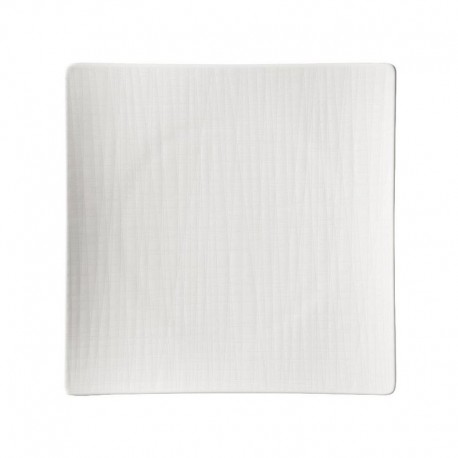 Piatto piano Rosenthal Mesh Bianco 