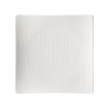 Piatto piano Rosenthal Mesh Bianco 