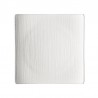 Piatto piano Rosenthal Mesh Bianco 
