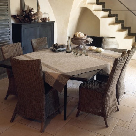 Copritavolo Le jaquard Francais Provence Bleu lavande - cm 120x120