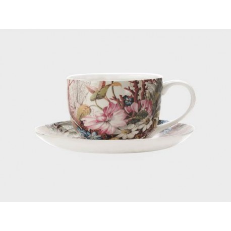 Tazza te' con piatto Maxwell & Williams cashmere cottage blossom
