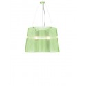 Lampada a sospensione GE' Kartell verde cm 37