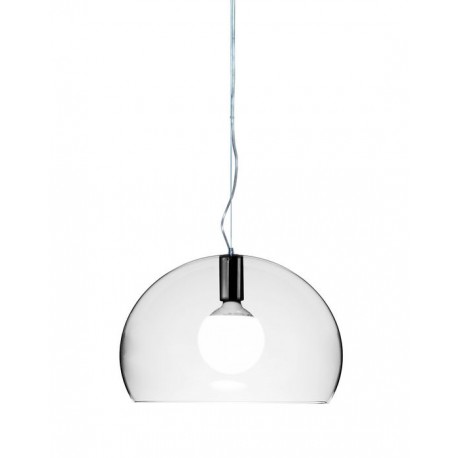 Lampada a sospensione FLY Kartell trasparente cm 38