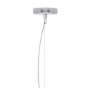 Lampada a sospensione Rifly Kartell cromato cm 30