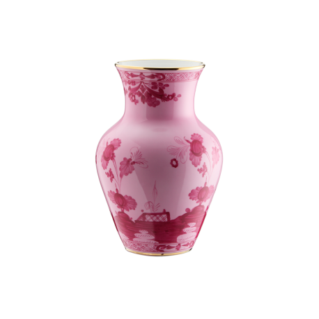 Vaso Ming Richard Ginori Oriente Italiano pervinca cm 25
