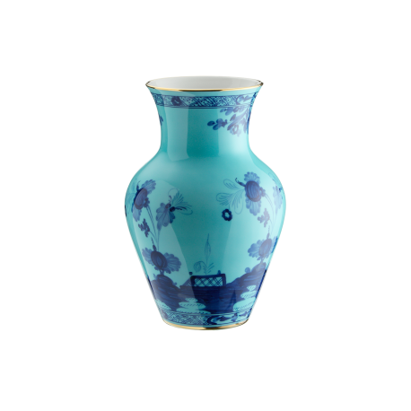 Vaso Ming Richard Ginori Oriente Italiano porpora cm 25