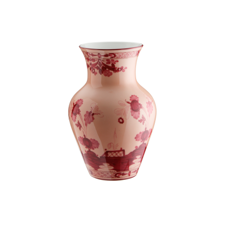 Vaso Ming Richard Ginori Oriente Italiano iris cm 25