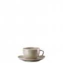 Tazza espresso con piatto Junto bianco Rosenthal