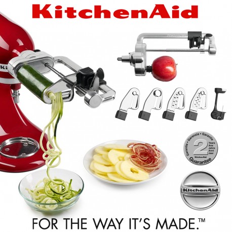 Spiralizer Kitchenaid affettatole a spirale per impastatore