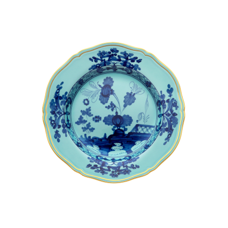 Piatto piano dessert Richard Ginori Oriente Italiano Iris cm 21