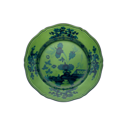 Piatto dessert Richard Ginori Oriente Italiano Malachite cm 21