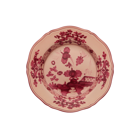 Piatto dessert Richard Ginori Oriente Italiano Vermiglio cm 21