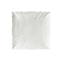 Piatto piano quadrato Vecchio Ginori Bianco Richard Ginori cm 30 Piatto piano quadrato Vecchio Ginori Bianco Richard Ginori cm 30