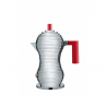 Caffettiera espresso Pulcina Alessi 1 tazza rossa
