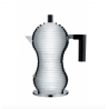 Caffettiera espresso Pulcina Alessi 3 tazze nera
