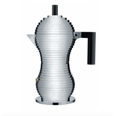 Caffettiera espresso Pulcina Alessi 6 tazze rossa