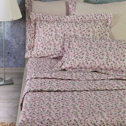 Mirabello completo lenzuola Margarita matrimoniale