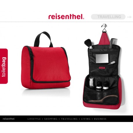 Toiletbag Reisenthel beauty case da appendere - red